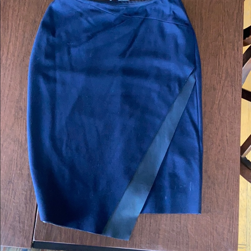 Pencil skirt, navy